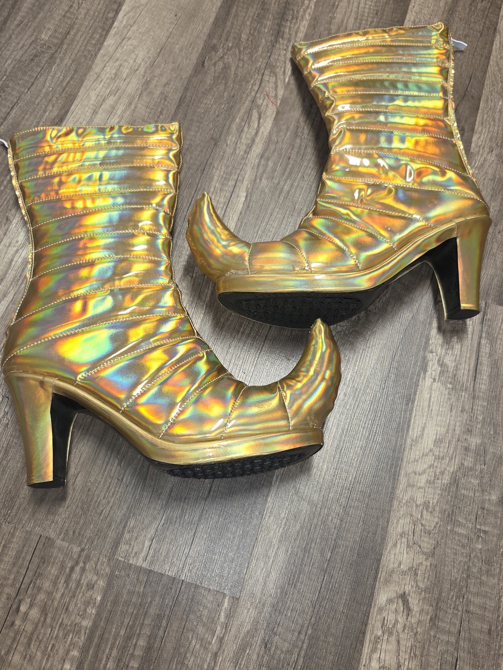 Dio Brando Cosplay Shoes Boots Halloween party JoJo Female roleplay Fancy Boots